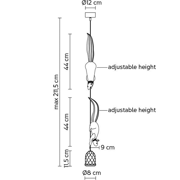 Sherwood and Double Robin Suspension Dimensions
