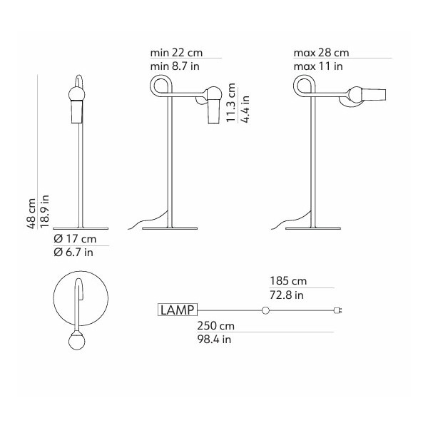 Bird Table Dimensions