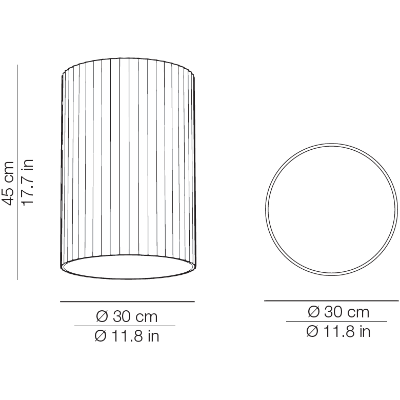 Giass 30 Ceiling Dimensions