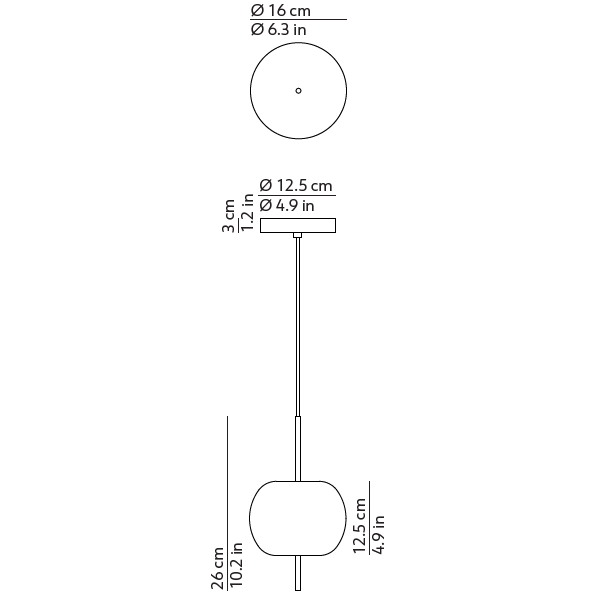 Kushi Suspension Dimensions