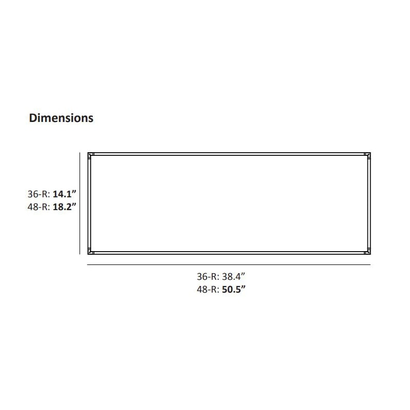 ZBar Suspension Rectangle Koncept Linear Suspension Lights USA