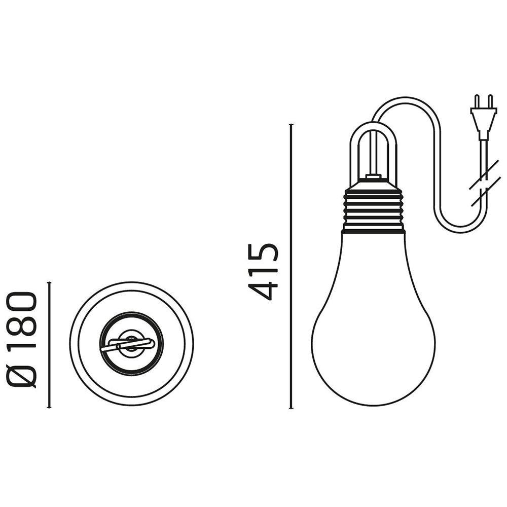LaDina Outdoor Suspension Dimensions