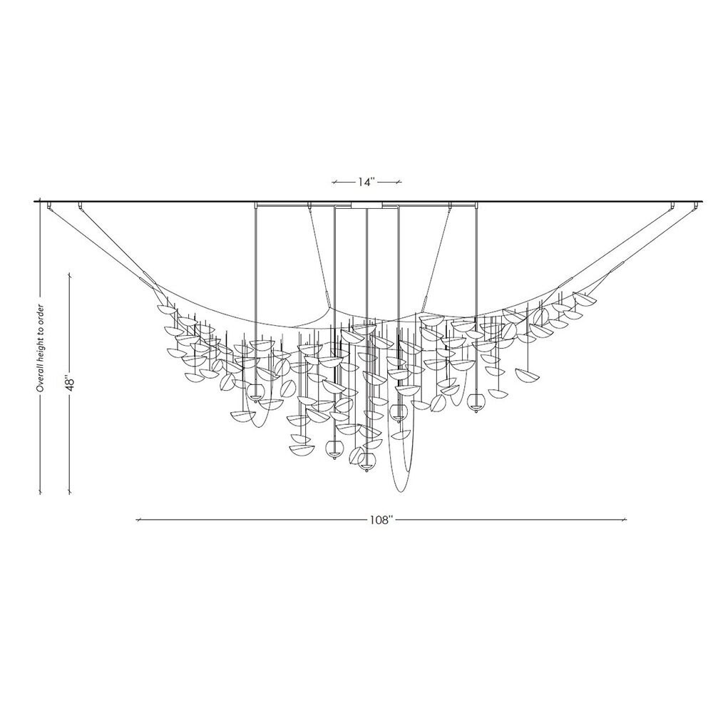 VALSE AU CRÉPUSCULE Suspension Dimensions