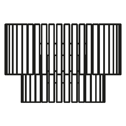 Aurora 2 Tier XXL Chandelier Suspension Dimensions