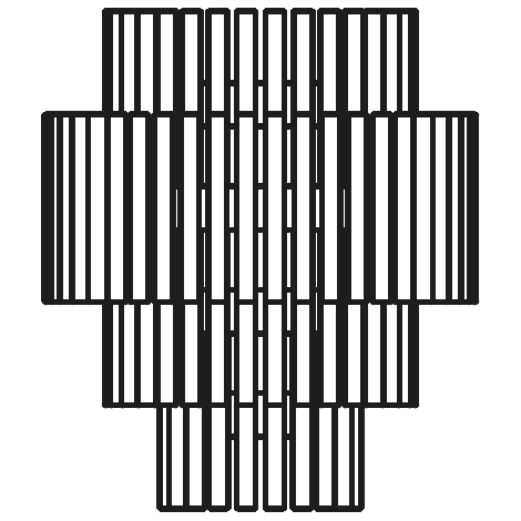 Aurora 4 Tier Medium Chandelier Suspension Dimensions