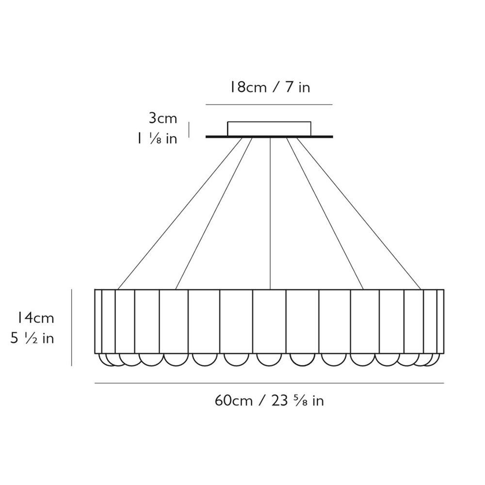 Carousel Suspension Dimensions