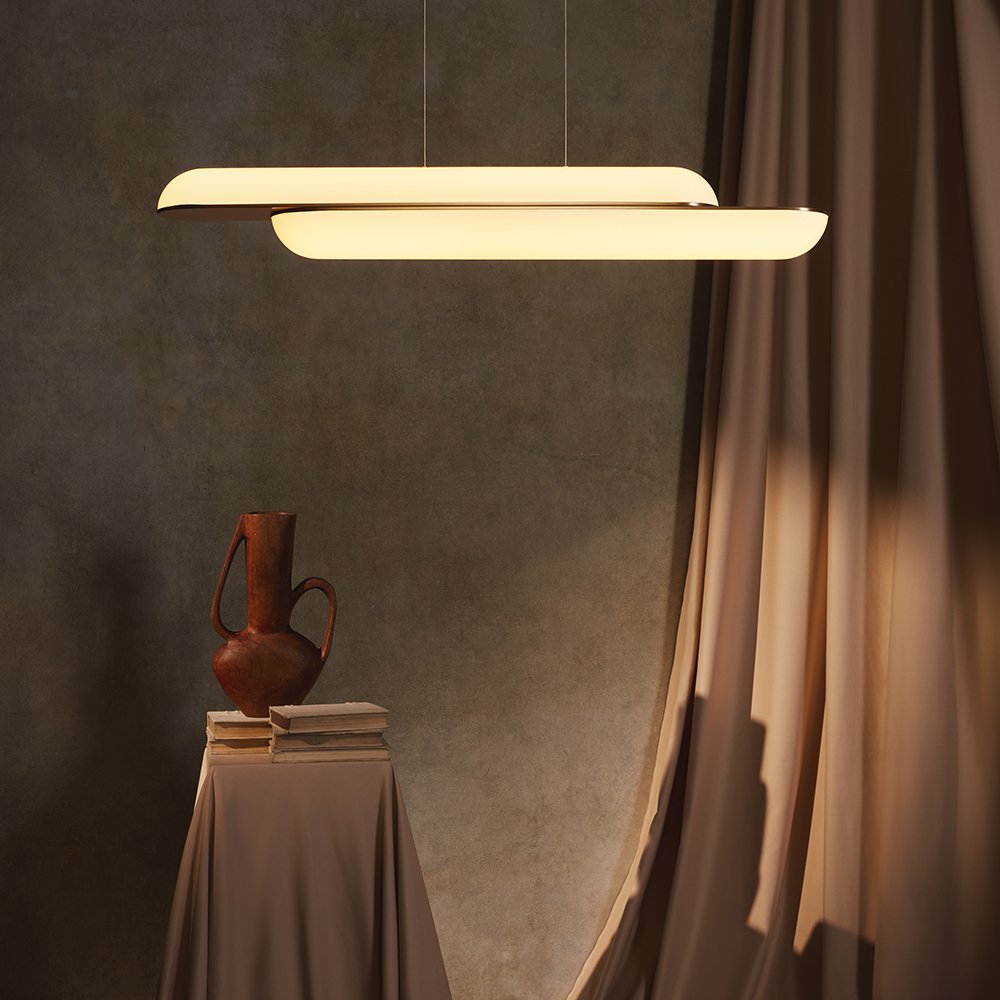 Gemini Horizontal Suspension - Lee Broom | Linear Suspension