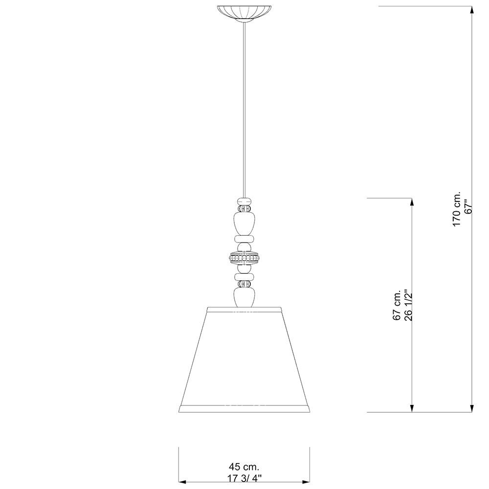 Firefly Suspension Dimensions