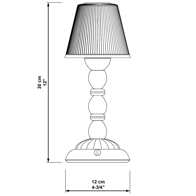 Palm Firefly Portable Table Dimensions