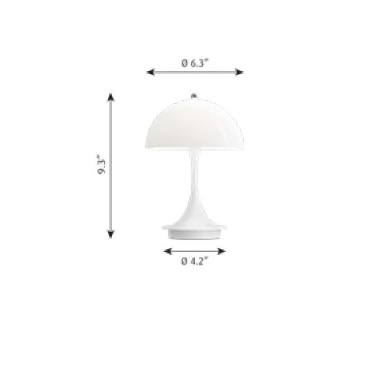 Panthella 160 Portable Table Dimensions