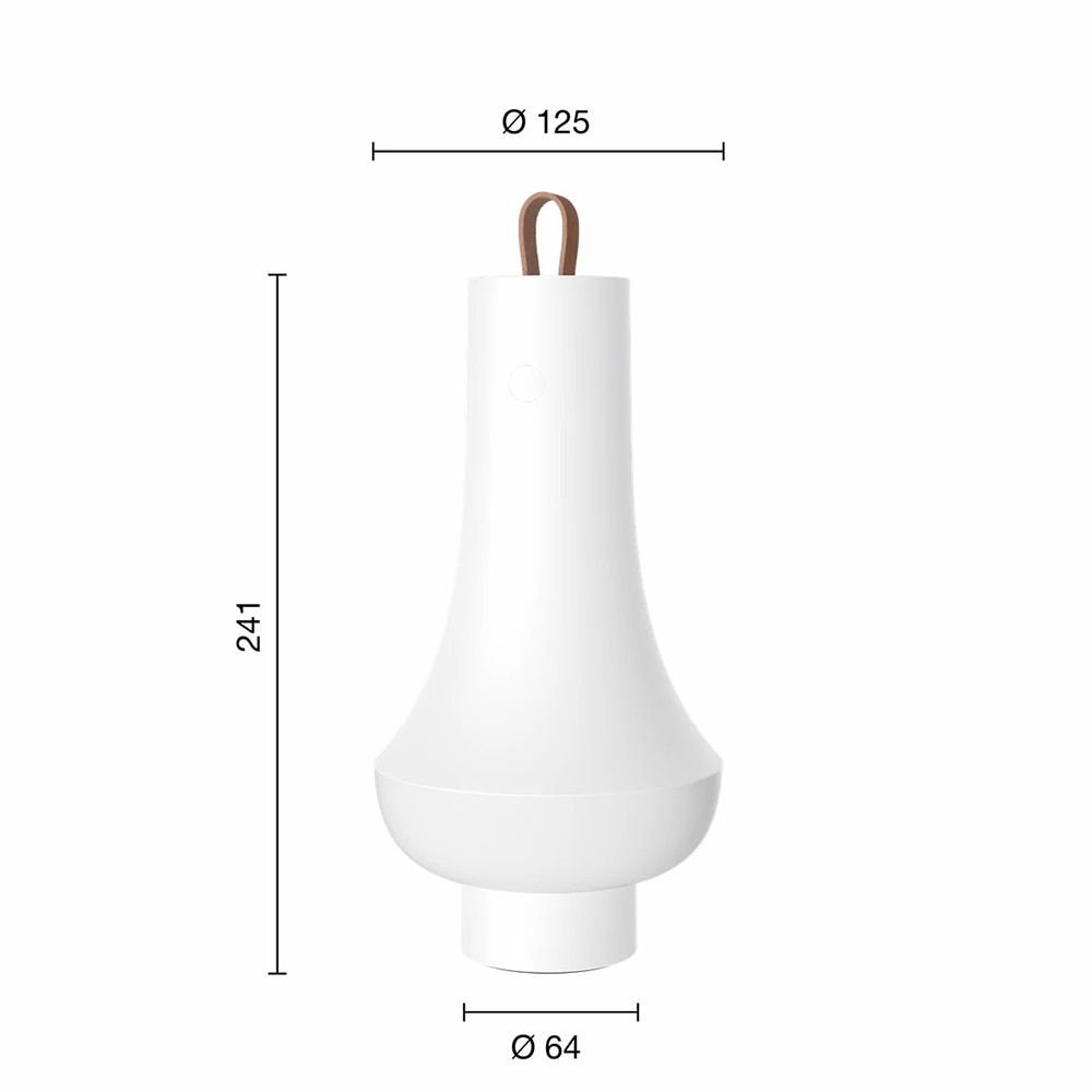 Tomoshi Portable Table Dimensions