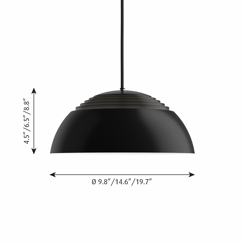 AJ Royal Suspension Dimensions