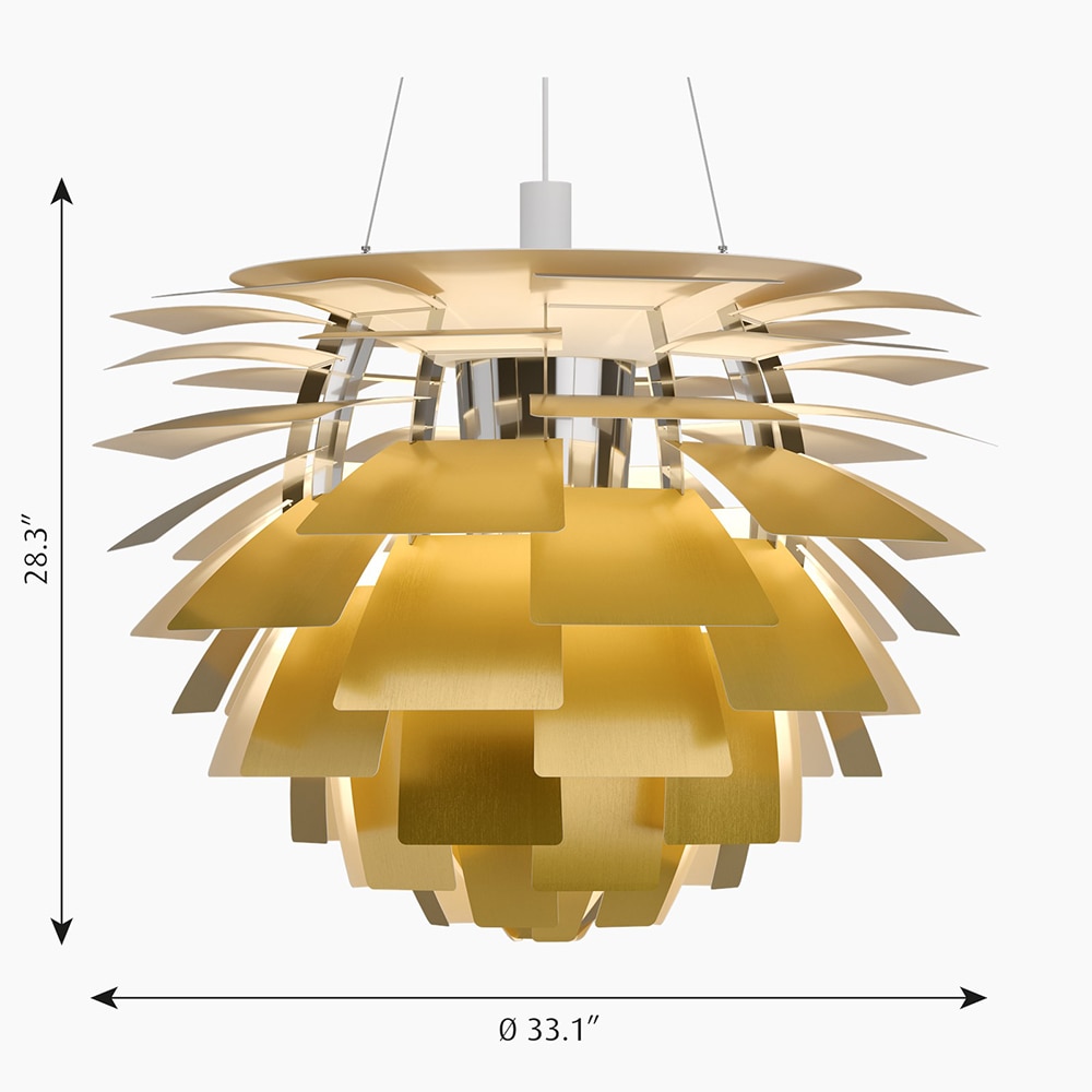 PH Artichoke 840 LED Suspension Dimensions