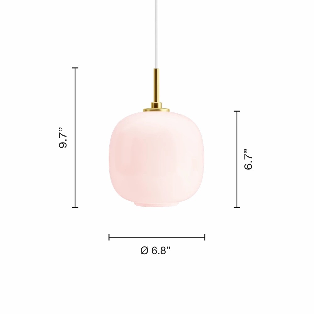 VL45 Radiohus Colour Suspension Dimensions