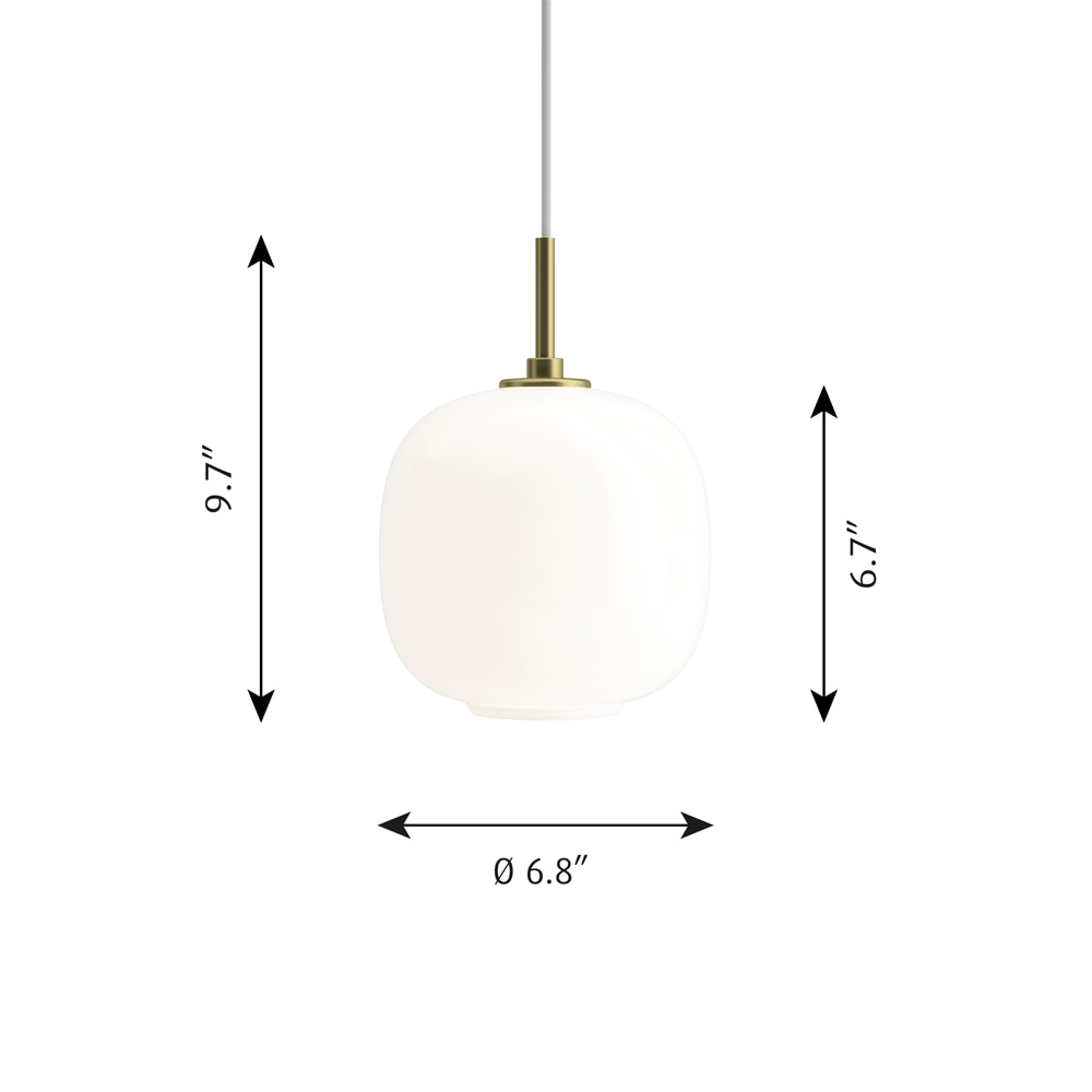 VL45 Radiohus Suspension Dimensions