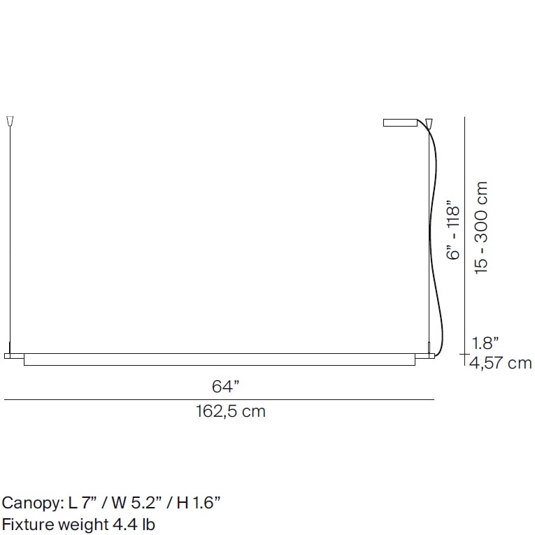 Compendium Suspension Dimensions