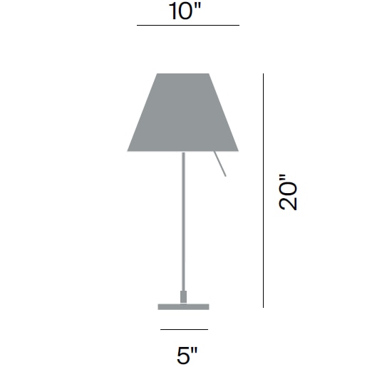 Costanzina Table Dimensions