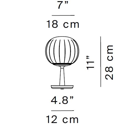 Lita Aluminium Table Dimensions