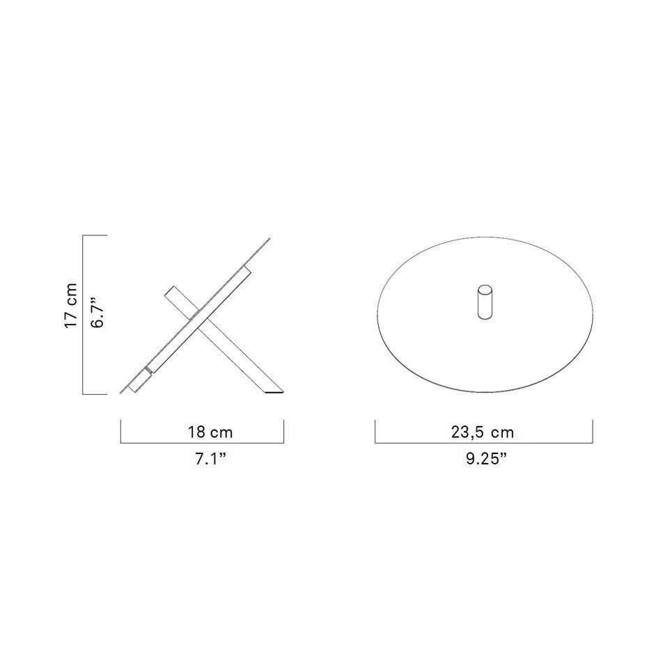 Millimetro Table Dimensions