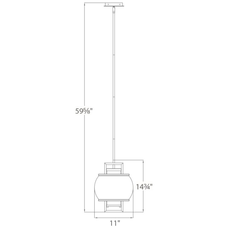 Lucid Outdoor Suspension Dimensions