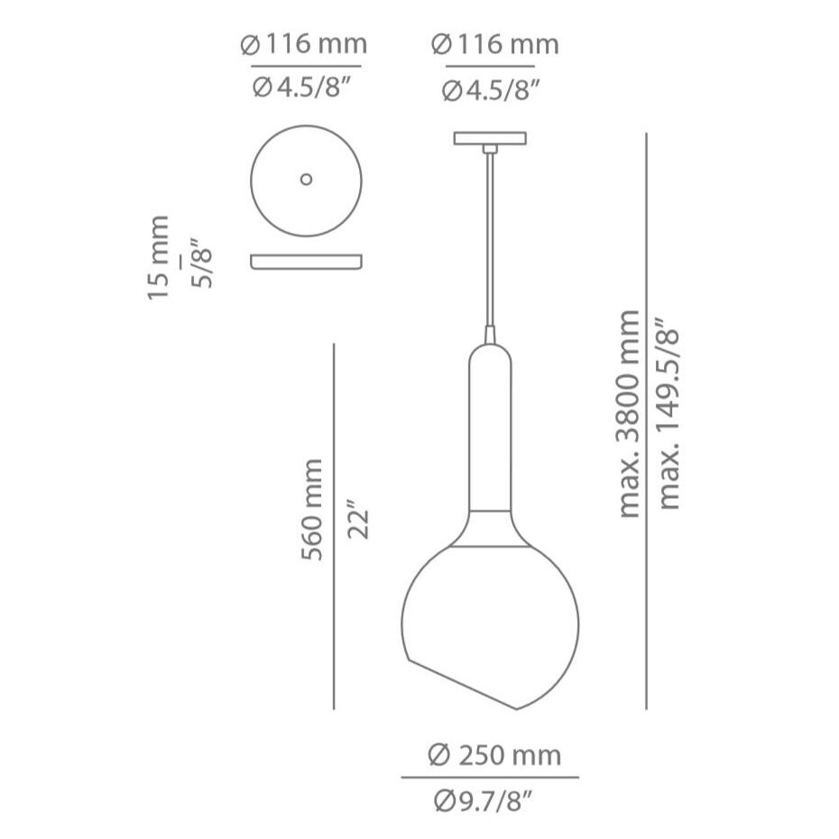 Luck T-2443 Suspension Dimensions