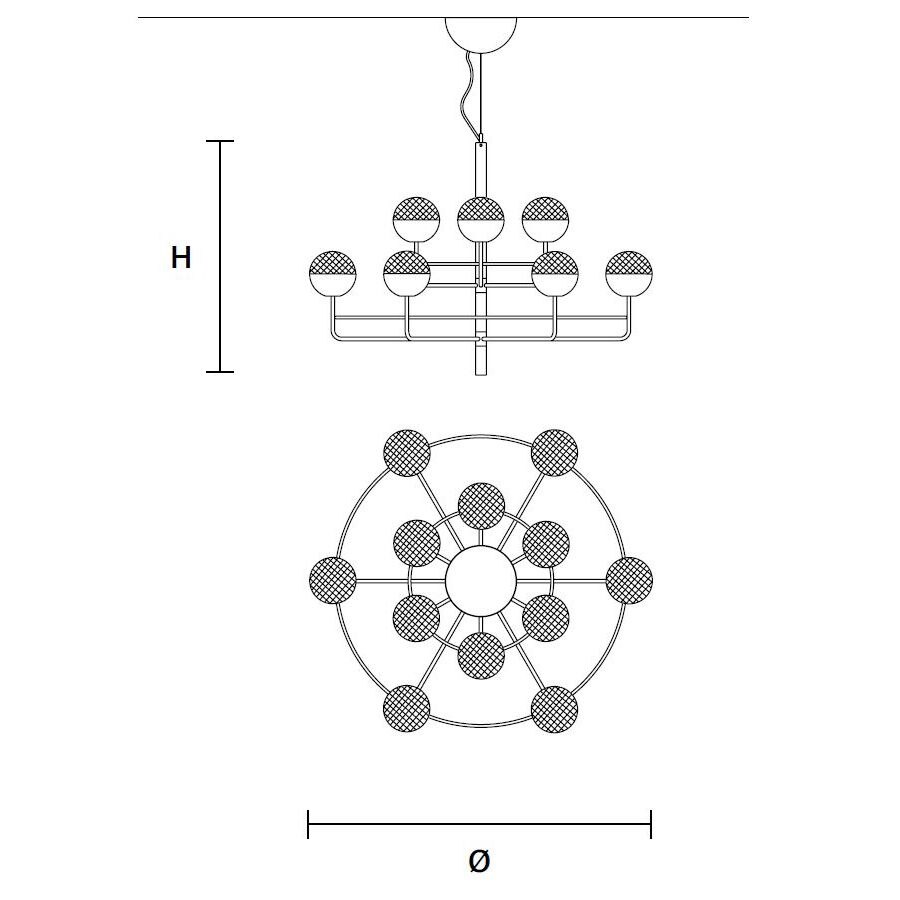 Iglù S12+1 Suspension Dimensions