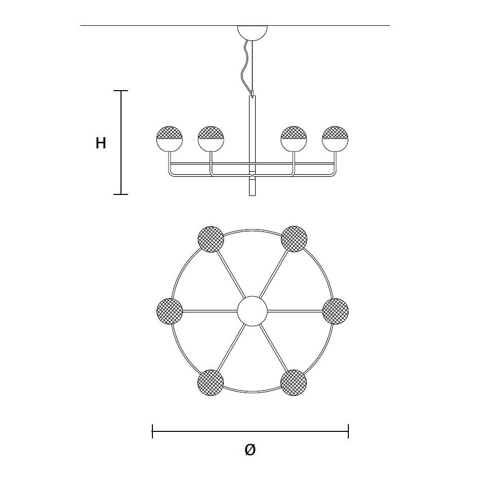 Iglù S6+1 Suspension Dimensions