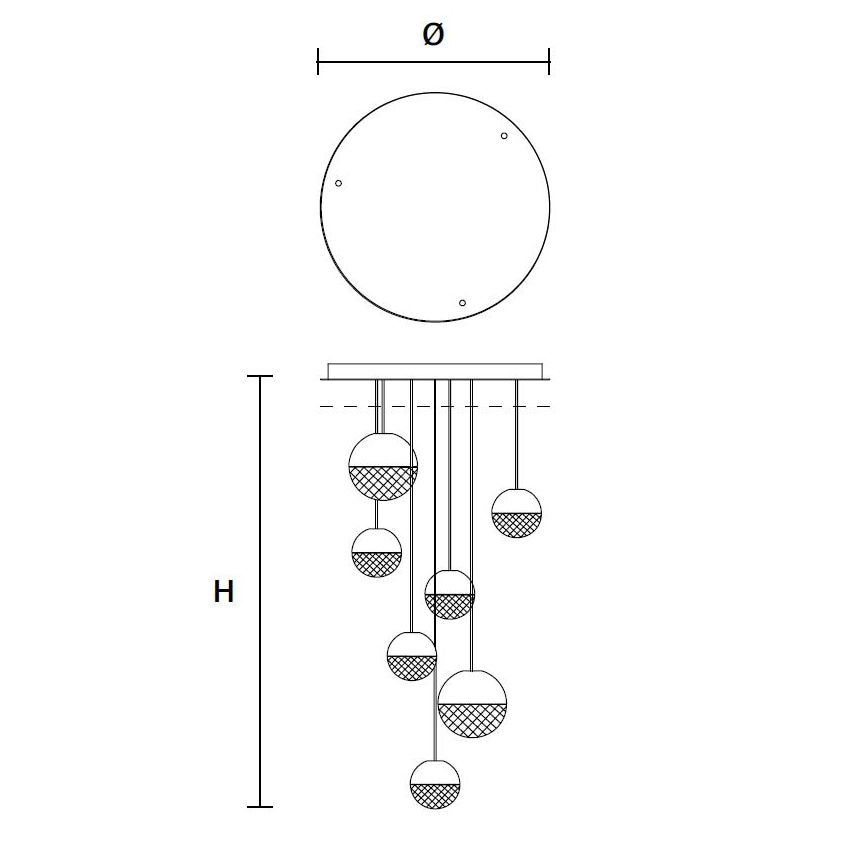 Iglù S7 Suspension Dimensions