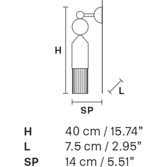 Nappe App N4 Wall Dimensions