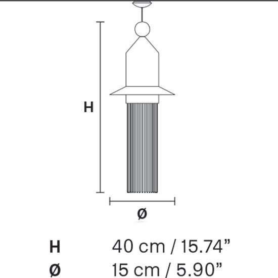 Nappe N2 Suspension Dimensions