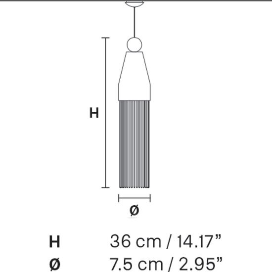 Nappe N3 Suspension Dimensions