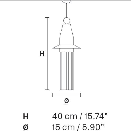 Nappe N5 Suspension Dimensions