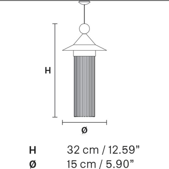 Nappe N6 Suspension Dimensions