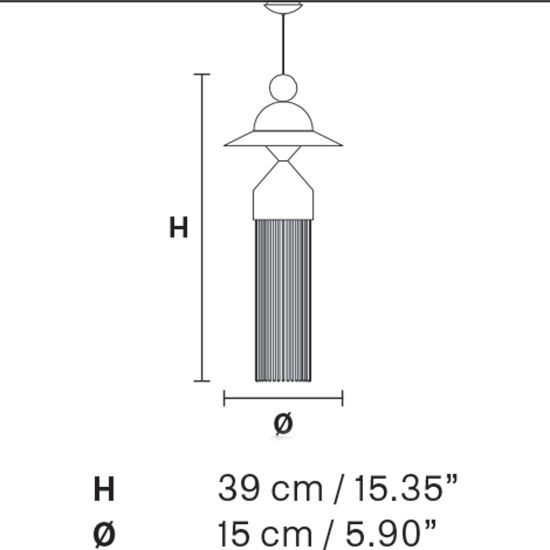 Nappe N8 Suspension Dimensions