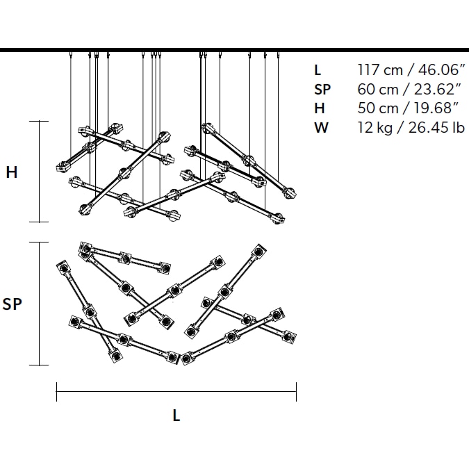 Raqam N7 Suspension Dimensions