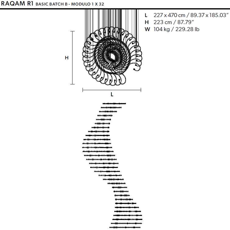 Raqam R1 Suspension Dimensions