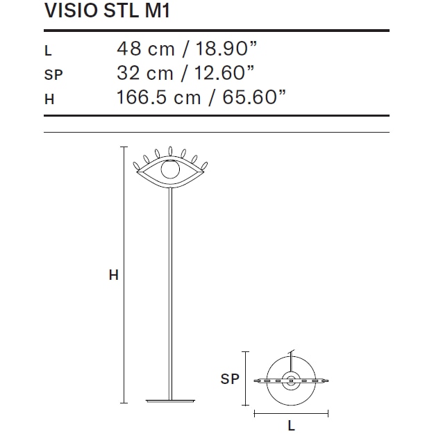 Visio STL Floor Dimensions