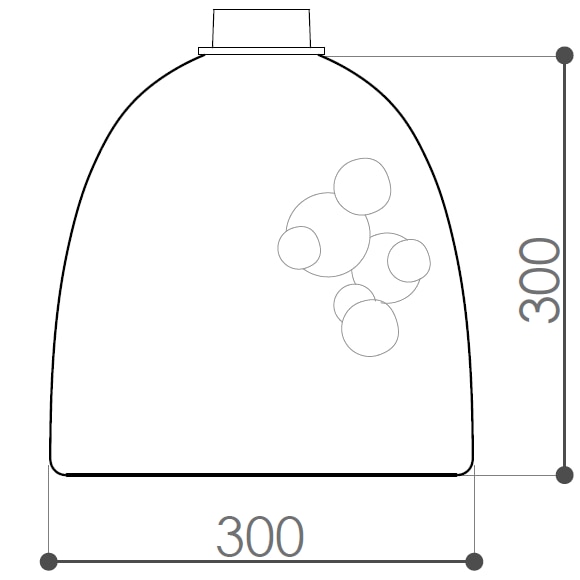 Soap Dome Table Dimensions