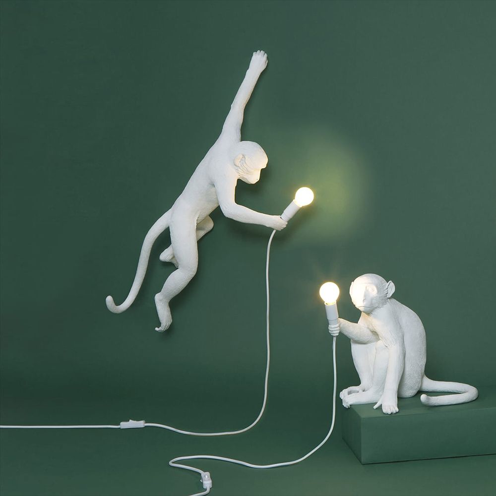 Monkey Lamp Hanging Left Hand Outdoor Wall Seletti Outdoor Wall Lights USA Canada