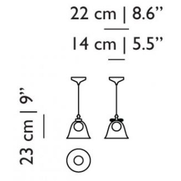 Bell Suspension Dimensions