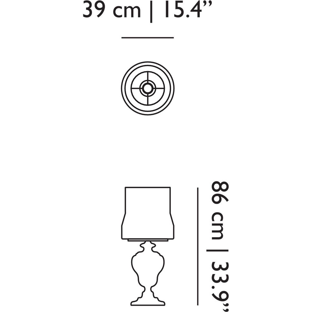 Kaipo TOO Table Dimensions