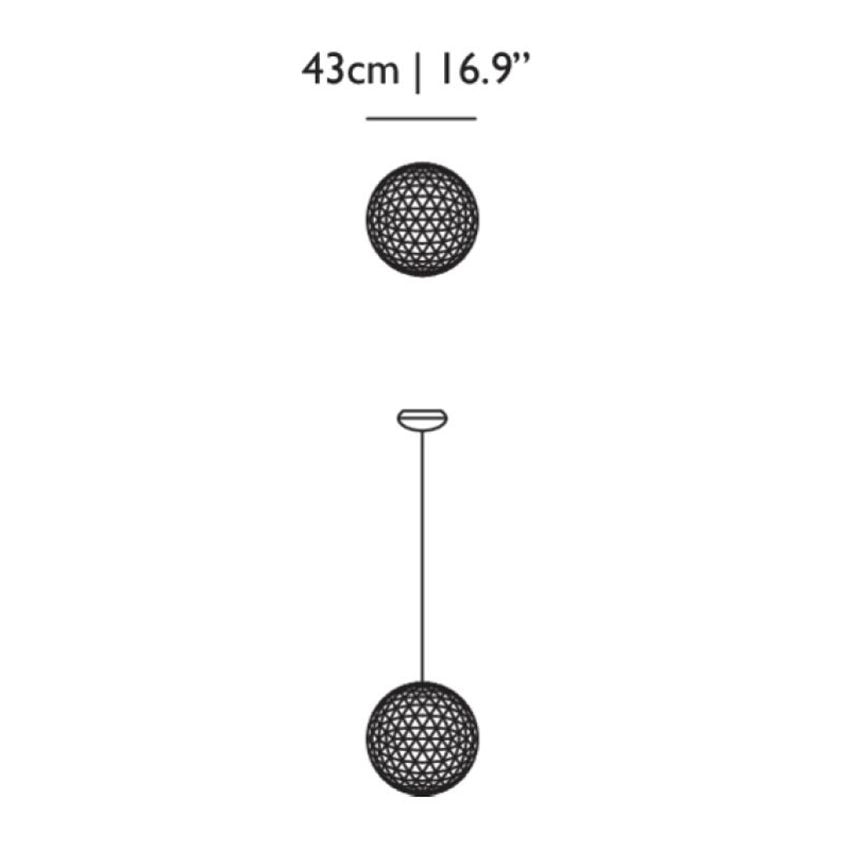 Raimond II Suspension Dimensions