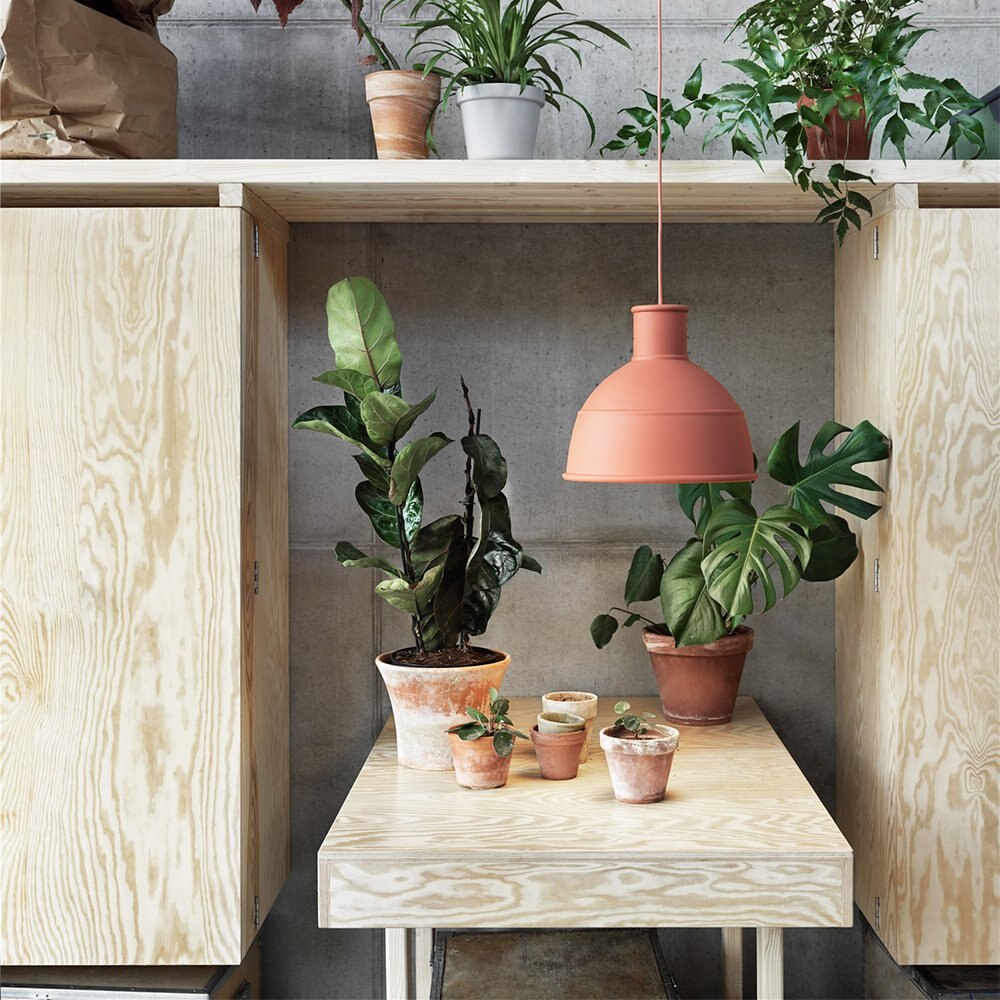 Unfold Pendant Suspension - Muuto | Dome Shade Suspension Lights