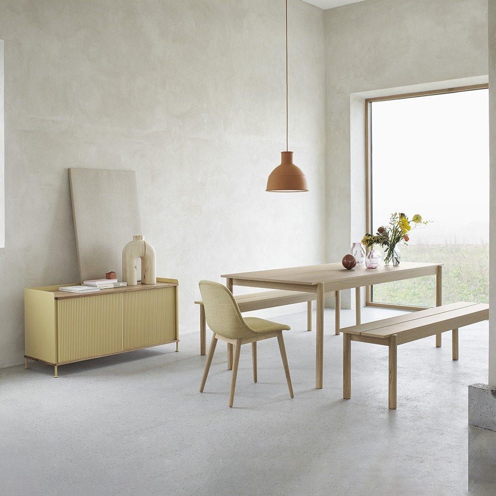 Unfold Pendant Suspension - Muuto | Dome Shade Suspension Lights