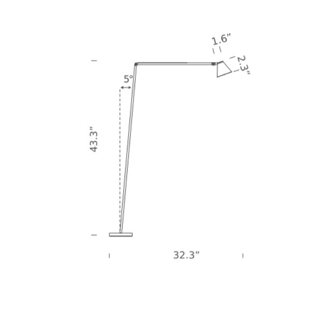 Untitled Reading Cone Floor Dimensions