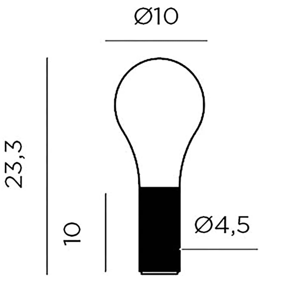 Edy A100 Outdoor Portable Suspension/Table Dimensions