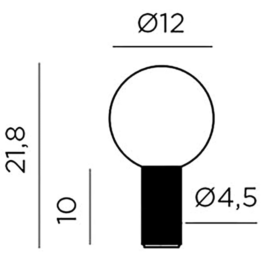 Edy G125 Outdoor Portable Suspension/Table Dimensions