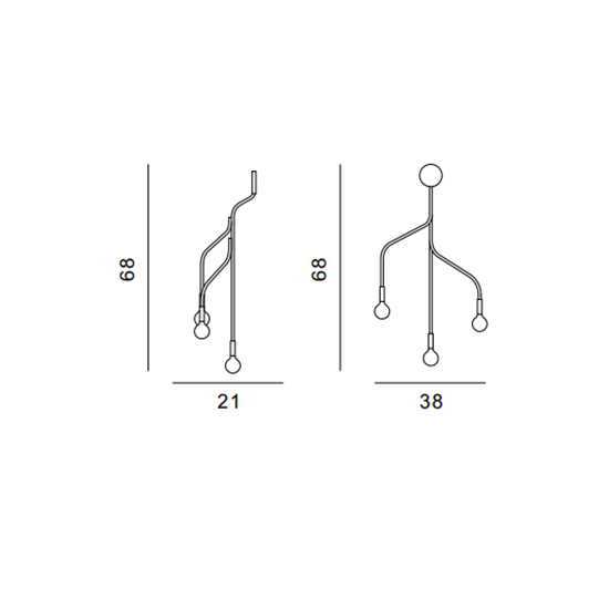 Vekst Wall Dimensions