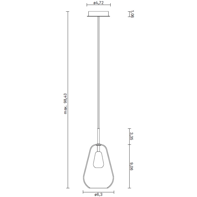 Anoli 1 Suspension Dimensions