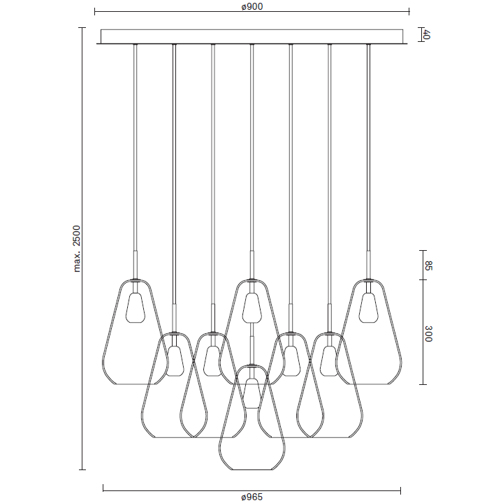 Anoli 13 Suspension Dimensions